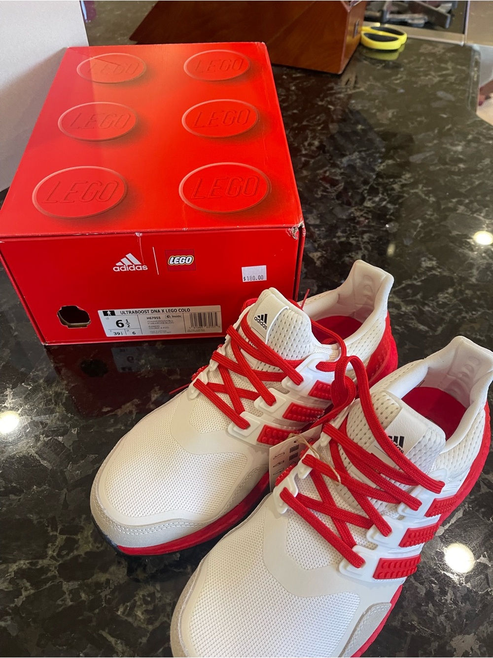 Adidas Ultraboost DNA X Lego Color Red